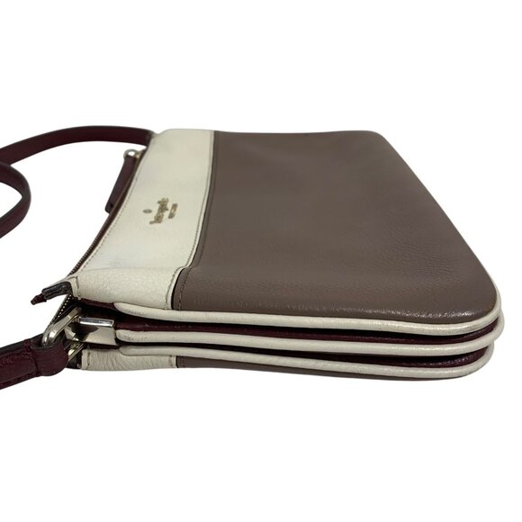 KATE SPADE New York Triple Gusset Crossbody Bag Colorblock Leather - Picture 7 of 16